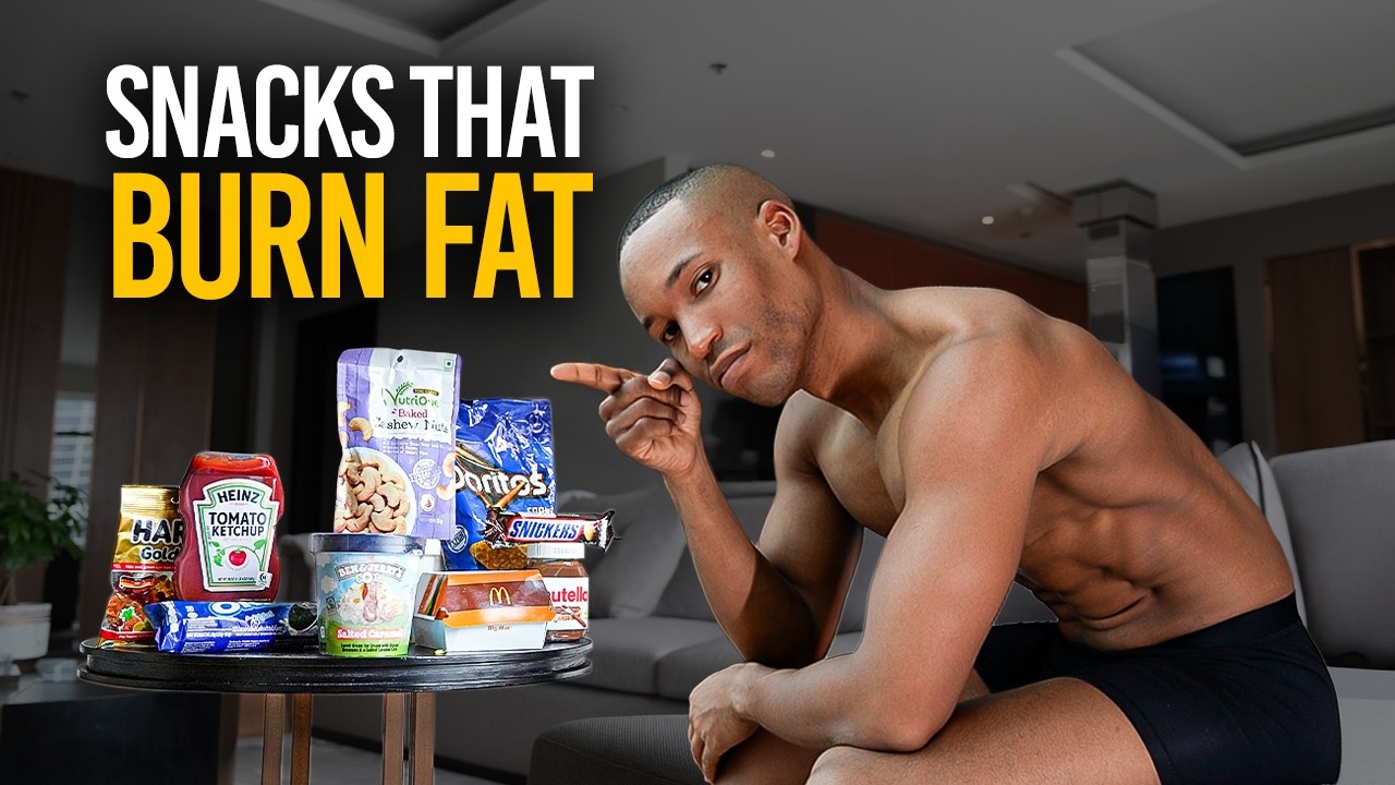 5 BEST Snacks To Lose BELLY FAT, CHEST FAT, AND LOVE HANDLES