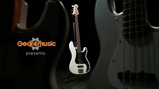 Video thumbnail for Squier Affinity Precision PJ Bass, Olympic White | Gear4music demo by Gear4music Guitars