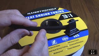Haisstronica Adhesive Lined Heat Shrink Tubing, Marine Grade (Black) 65FT 1/4"-GREAT QUALITY!