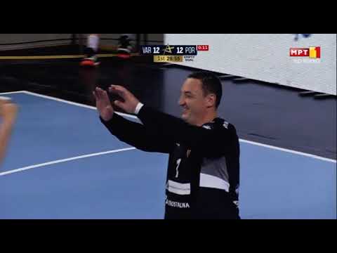 ЛИГА НА ШАМПИОНИ (ВАРДАР - ПОРТО) Одбрана и гол на Борко Ристовски