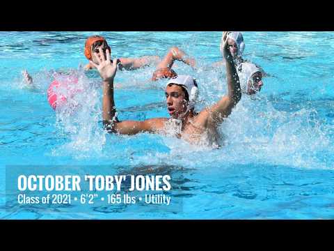 October "Toby" Jones - Class of 2021- Water Polo Recruiting Video