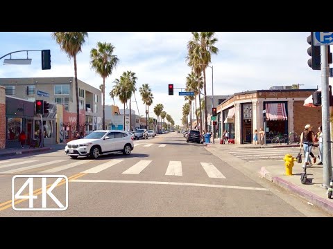 Venice Beach | Bike ride | 4K