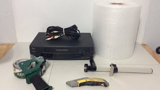 How to Pack and Ship a VCR to Sell on eBay