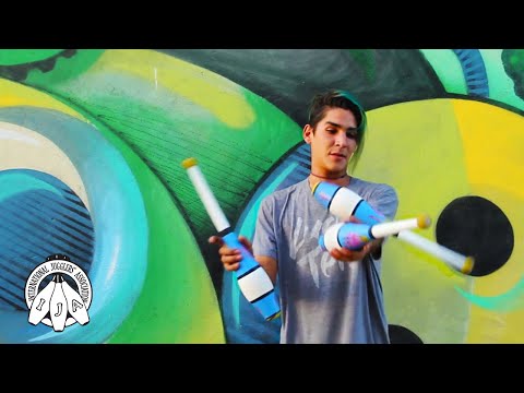 IJA Tricks of the Month by Franco Jaramillo "Pacha" from Argentina / Juggling clubs