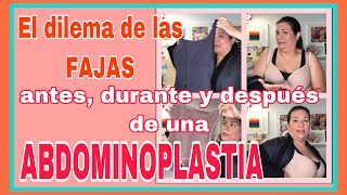 🤔 FAJAS post operatorias lipoescultura😱FAJAS para Abdominoplastia 👉Fajas reductoras de abdomen