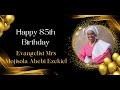Celebrating 85 Remarkable Years Of Mojisola Abebi Ezekiel