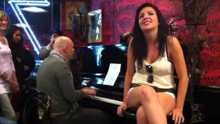 Billy Corgan &amp; Lilly Lilova (&amp;crowd haha) -- Lily ( My one and only)