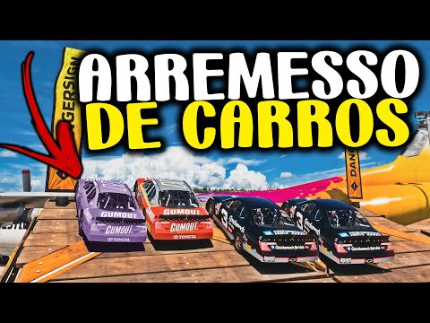 ARREMESSO DE CARROS NASCAR - FORZA HORIZON 5 GAMEPLAY