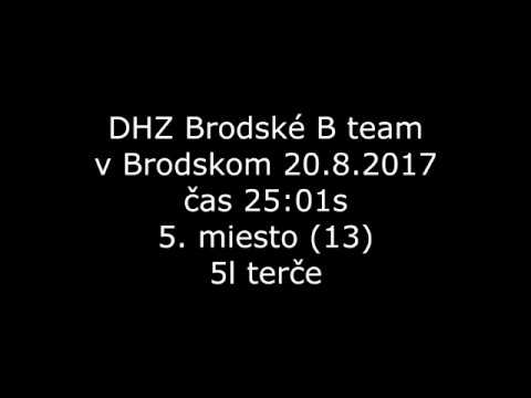 DHZ Brodské B - Brodské 20.8.2017