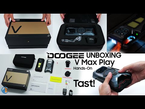 🔥 Doogee V Max Play Unboxing & Hands-On Review: Specs, Performance & Features Revealed!