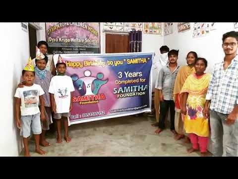 BIRTHDAY Wishes from Orphan Children's to SAMITHA
