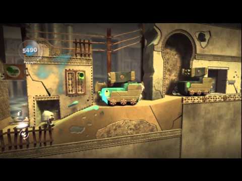 LBP DLC (720p HD) Walkthrough Part 05 - METAL GEAR SOLID® Act 3 - All Three Medals