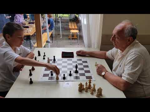 BLITZ ending against GM Evgeny Sveshnikov (2322)