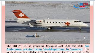 Low-Cost Air Ambulance Service from Visakhapatnam to Varanasi