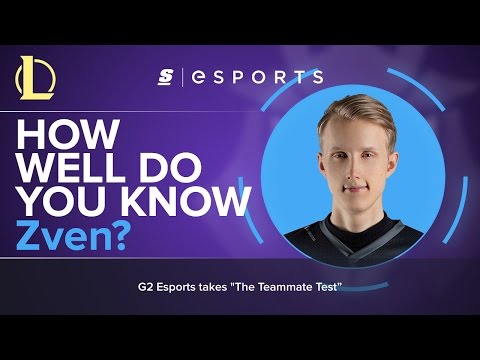 The Teammate Test: How Well Do You Know Zven?