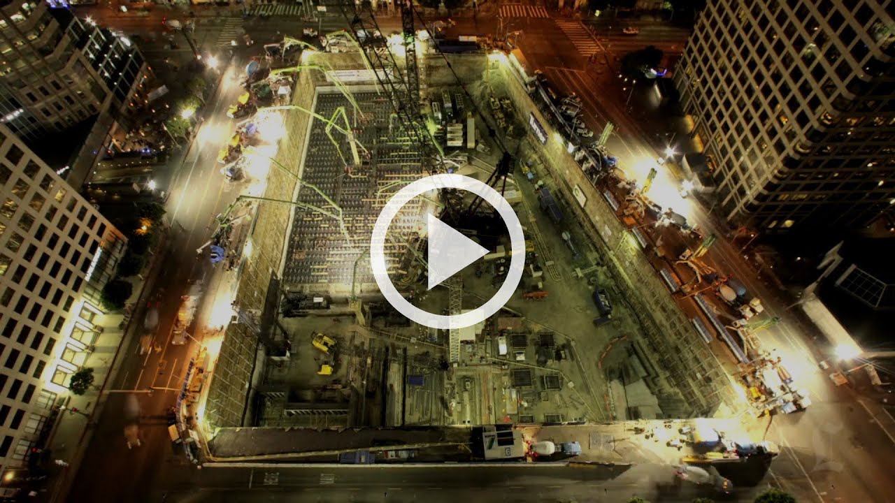 TRUCKAST Selected for Largest Concrete Pour in History