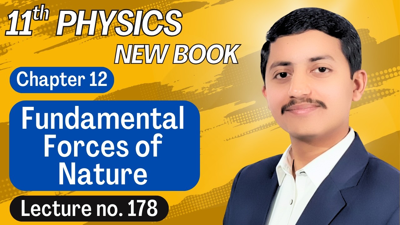 Fundamental Forces of Nature Class 11 Physics Chapter 12 New Book
