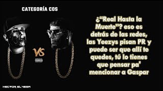 Categoria COS (Letra Oficial) - Tiraera Pa&#39; Anuel - Cosculluela