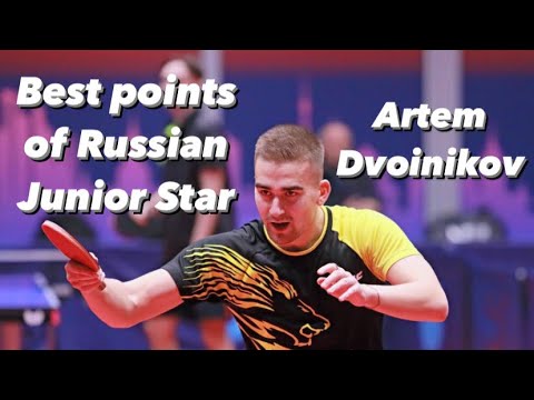 Best table tennis points of Artem Dvoynikov for his birthday 🎂