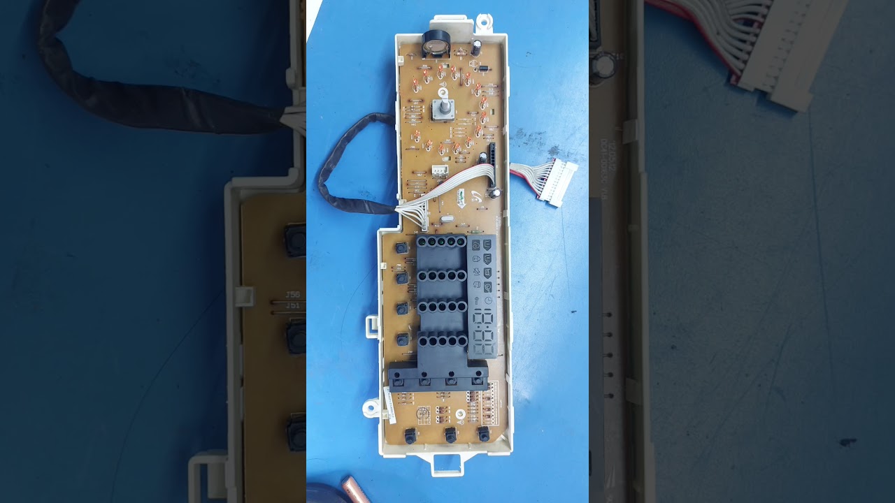 Samsung front load washing machine pcb wiring diagram and voltage