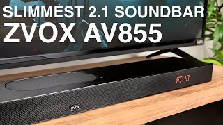 The Ultimate Soundbar? ZVOX AV855 2.1 Soundbar w/ Built In Subwoofers