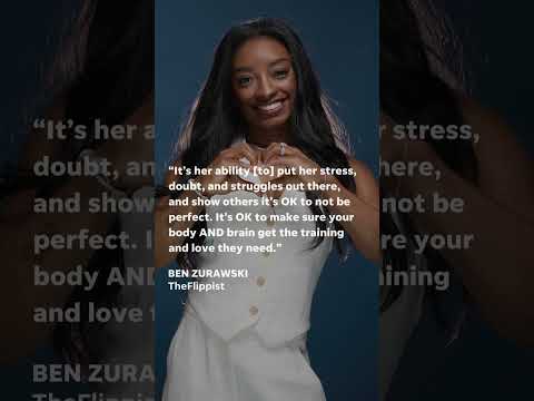 Flip book artist pays tribute to Simone Biles Shorts