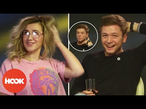 Taron Egerton Flirts With Our Interviewer | @TheHookOfficial