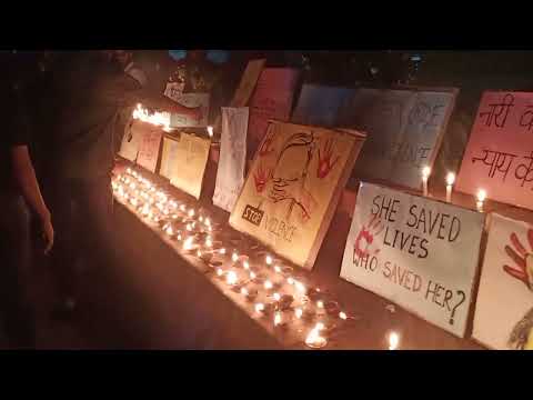 Candel March For Our Sister 😌😥#support #justice#awareness#people