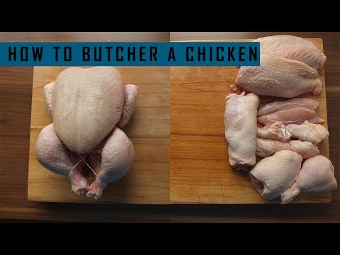 How to Cut a Whole Chicken into 8 Pieces
