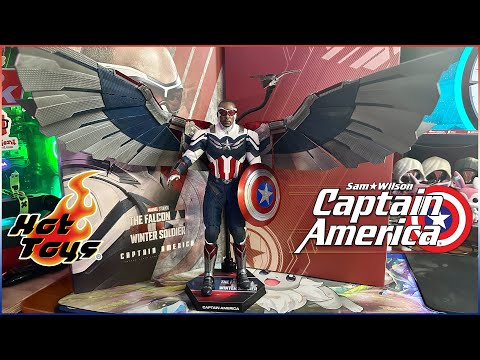 Hot Toys Captain America Sam Wilson Sixth Scale Figure Unboxing