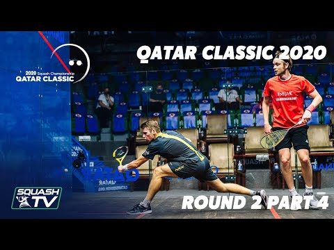 Squash: Qatar Classic 2020 - Rd 2 Roundup [Pt.4]