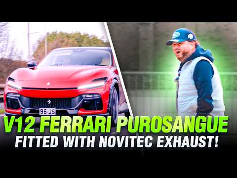 Ferrari Purosangue V12 Upgrade — Novitec Exhaust Sound