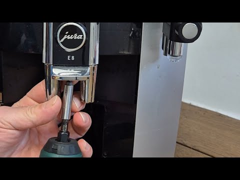 Jura E8 EA new model diy full maintenance 