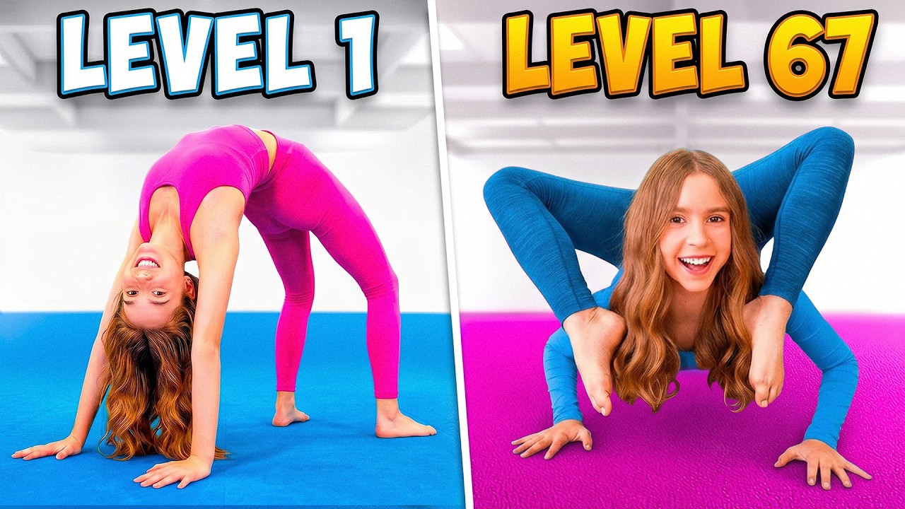 100 Dares, Extreme Flexibility & Gymnastics Battles | Anna McNulty