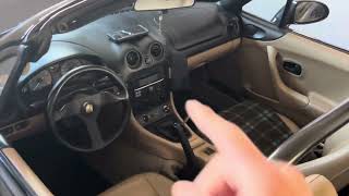 Mazda Miata NB mystery dashboard rattle SOLVED! Update**