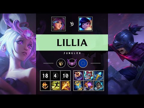 Lillia Jungle vs Nunu & Willump - EUW Master Patch 25.13