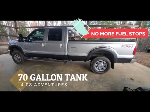 70 Gallon Tank Install on F350