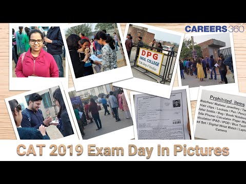 CAT 2019: Exam Day in Pictures