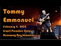 Tommy Emmanuel performing in Jamiaca, February 4, 2022.