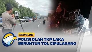 Download lagu Kengerian Laka Truk Kontainer di Tol Cipularang, Polisi Olah TKP - [Newsline] mp3