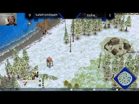 SafeFromDeath (Set) vs tickle_ (Oranos) - Age of Mythology: The Titans (Game 2)