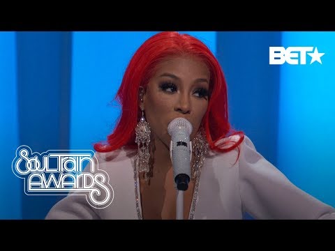 K. Michelle Pours Out Her Heart In Performance Of  “Rain” | Soul Train Awards ‘19
