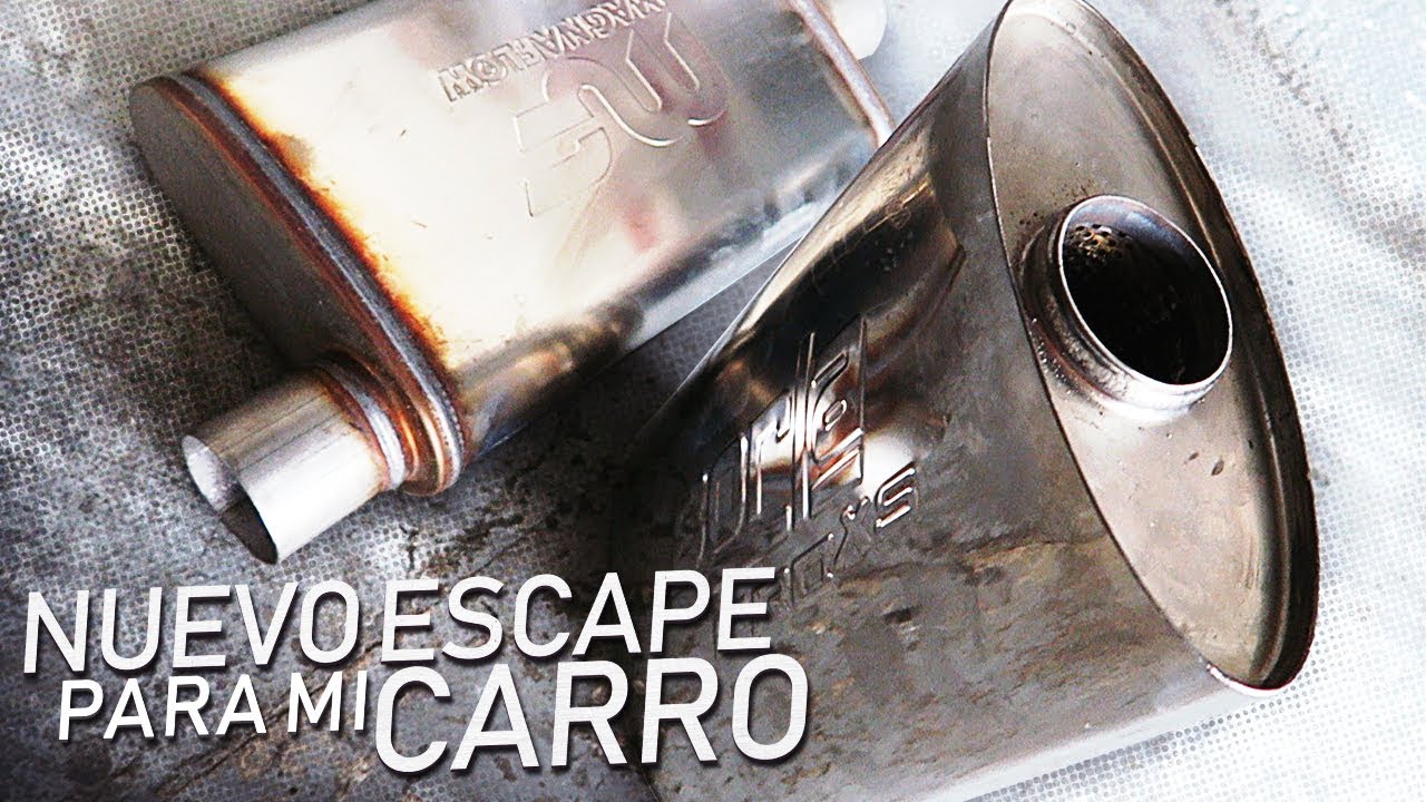 NUEVO ESCAPE PARA MI CARRO! (Borla vs Magnaflow)