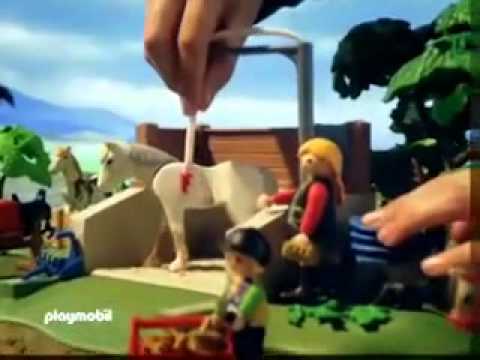 Playmobil Serie rancho de ponis Set de limpieza para caballos en Eukakids