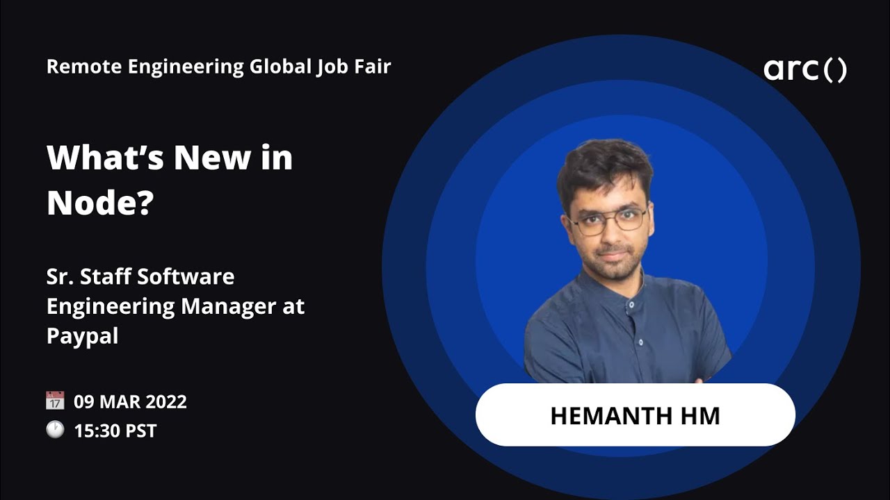 What's New in Node.js? | Hemanth HM - - YouTube