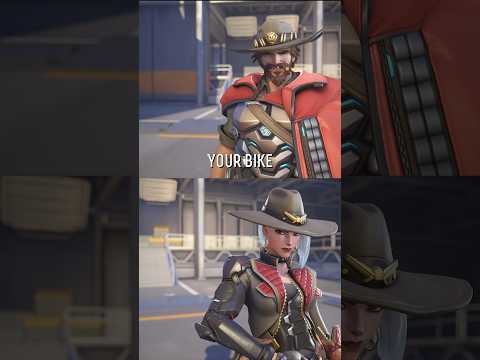 NEW Ashe and Cassidy interaction - Overwatch 2