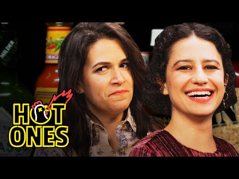 Abbi and Ilana of Broad City Go Numb While Eating Spicy Wings | Hot Ones