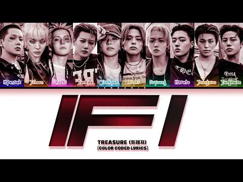 TREASURE (트레저) &lsquo;IF I&rsquo; Lyrics (Color Coded Lyrics)