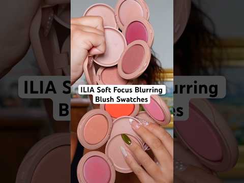 ILIA Soft Focus Blurring Blush Swatches #iliabeauty #makeup #blush #swatches #beauty