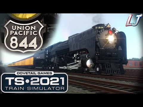 Train Simulator 2021 - Union Pacific 844 Rail Tour (Live)